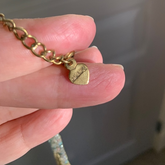 Unique triple strand necklace - semi precious stones - Picture 7 of 10